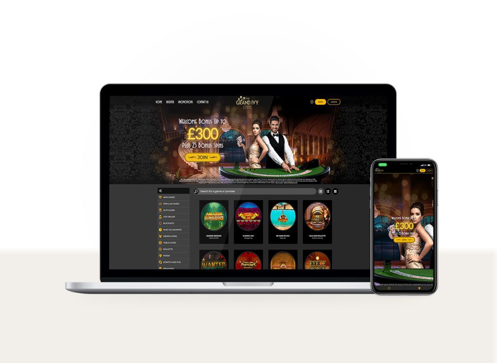 Grand Ivy Online Casino Responsive Example